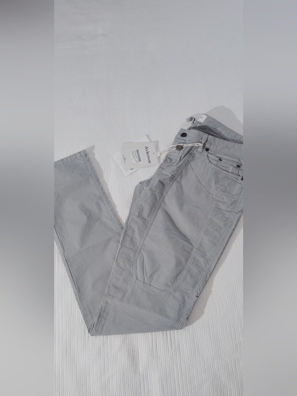 NWT Jeckerson Italy Men's Slim Fit Pants Gray Size W31 Tuesday Collection.